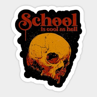 School is Cool Sticker